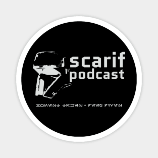Scarif Podcast Helmet Magnet